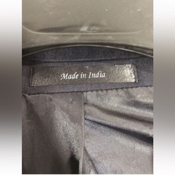 Michael Kors Mens Sport Coat Blazer Suit Jacket Dark Blue or black 46R - Picture 4 of 6